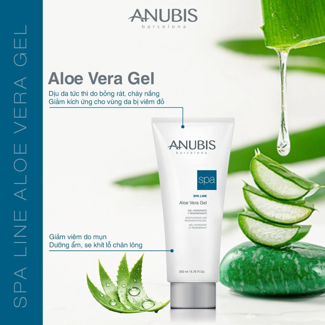 Aloe Vera Gel - vị cứu tinh cho làn da bị kích ứng