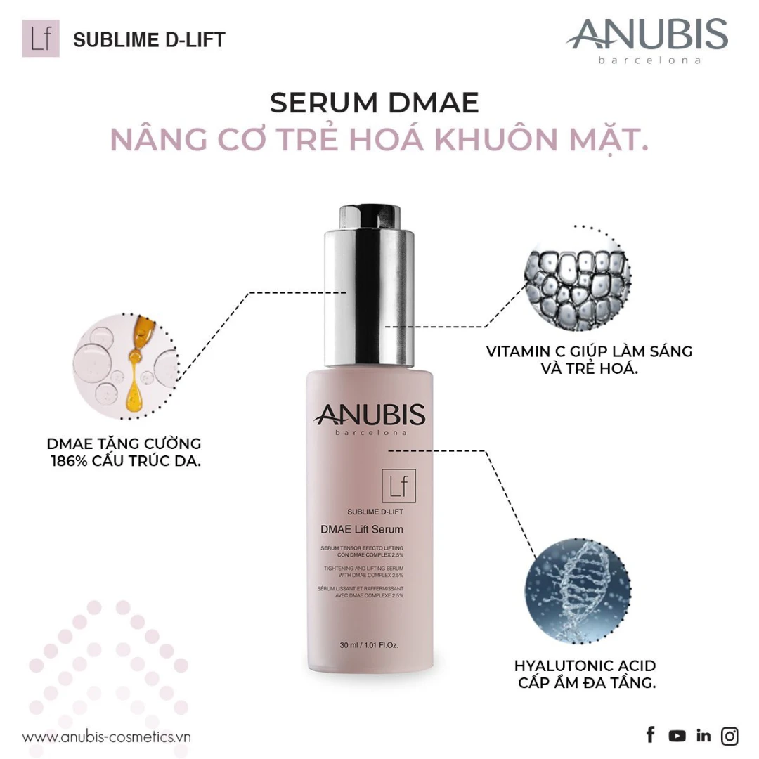 Serum nâng cơ "Sublime D-Lift DMAE Serum"