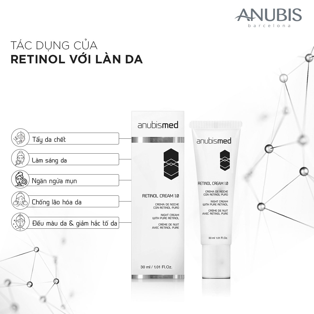 Anubismed - Retinol Cream 1%